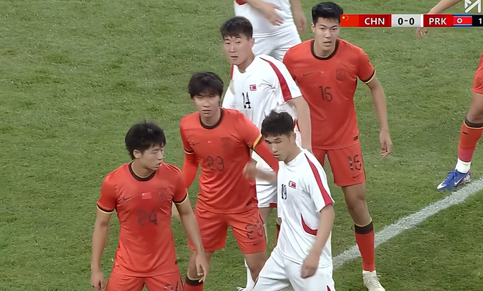 中国U23男足1-1战平朝鲜U23 两连平暂列积分榜第二