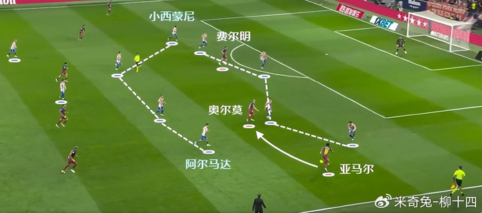 弗里克战术革新破解马竞肋部防守奥尔莫成关键